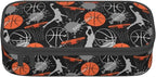 Basketball Fun Sport Ball Pencil Case Big Capacity Storage Pencil Pouch - Image 2