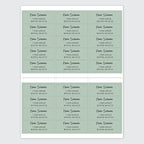 Dotty about Paper Personalized Sage Green Colorblock - Image 3