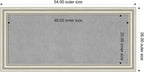 Amanti Art Silver Framed Magnetic Board 26x54 Oversize Vision Board - Image 2