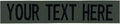 Custom Uniform Name Tapes Solid Colors. Olive Drab Ripstop, 3.5 Inch Sew on by NORTHERNSAFARI