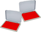 2 Pack Metal Case Stamp Pad Medium Size by ZIGEL