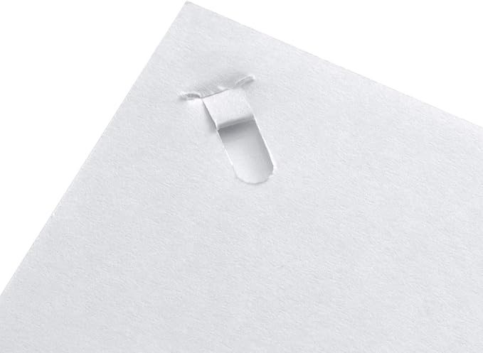 Plus Paper Clinch Compact Staple-Free Stapler, Ivory White - Image 3
