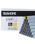 YEAHOME Light Duty Staples for Staple Gun, Suit for Upholstery, General Repairs by YEAHOME