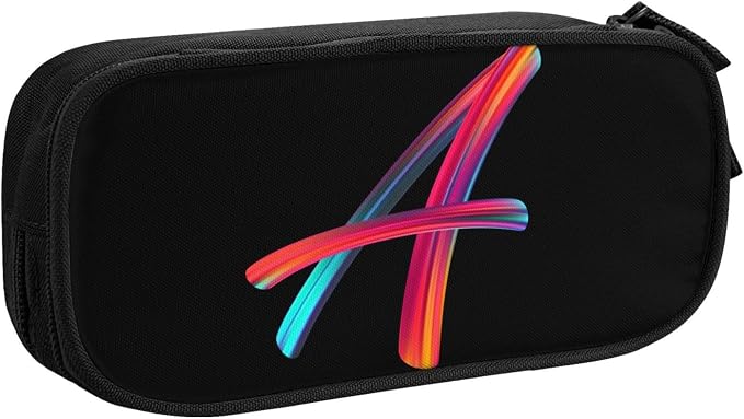 Pazacon Cute Initial Pencil Case by Pazacon-HomeEssentials