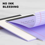 AILZFEI 6pcs Small Legal Pad 5x8 College Ruled Purple Legal Pads Notepads 6 - Image 4