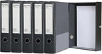 URbantin 6 Pack Foldable A4 Box Files, Plastic Archive Folders, 65mm Spine by URbantin