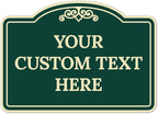 Custom Decorative Sign, Personalized Metal Sign by SigoSigns
