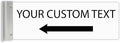 ALPHA DOG SIGNS Custom Projecting Hallway Sign, Personalized Indoor Outdoor by AlphaDog