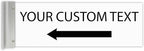 ALPHA DOG SIGNS Custom Projecting Hallway Sign, Personalized Indoor Outdoor by AlphaDog