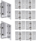 Aluminum Corridor Sign Holder, 10 Pack Direct Sign Mount Bracket, Design by SINKAA