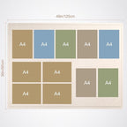 Large Vision Board 48x36, Thicken Felt Pin Board - Image 6