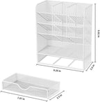 Spacrea Pen Holder Desk Organizer - Image 6