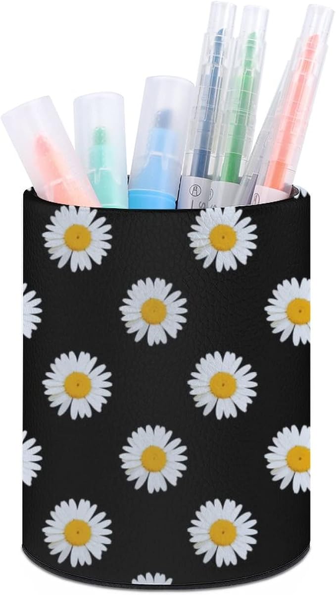 DIYYAO Personalize Sunflower Pattern Circular Pen Holder by Unknown