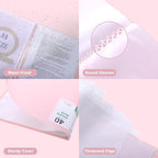 Phyxin 20-Pocket Portfolio Binder Organizer, Binder Sheet Protectors 8.5" x 11" - Image 2