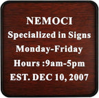 Custom Engraved Door Suite Wall Sign | Office Sign | Personalized Wall Plaque | by Icomecn