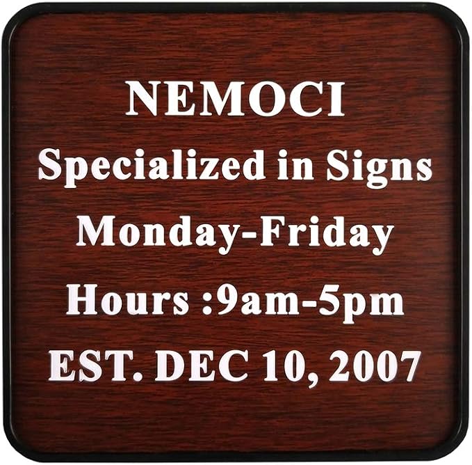 Custom Engraved Door Suite Wall Sign | Office Sign | Personalized Wall Plaque | by Icomecn