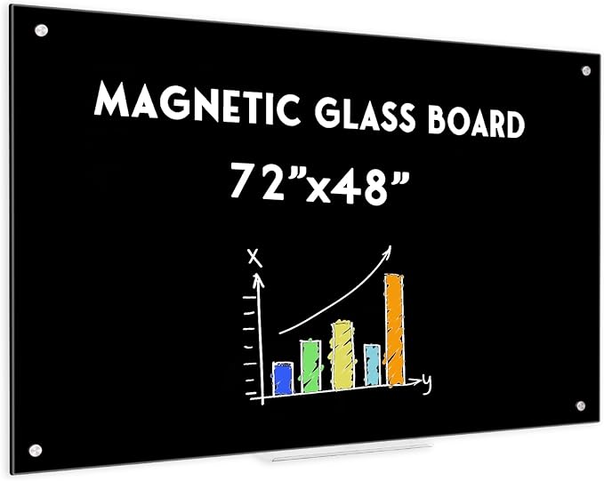 Black Dry Erase Board by QUEENLINK