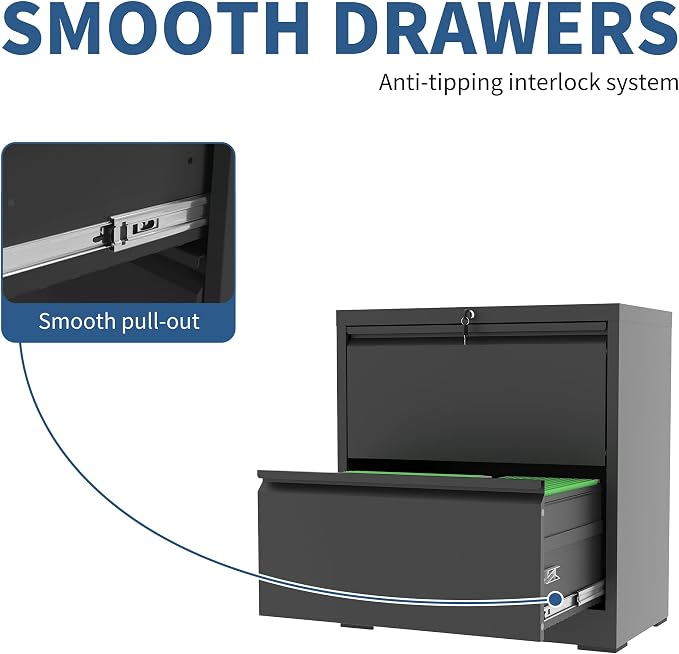 FLIXELIO 2-Drawer File Cabinet - Image 6