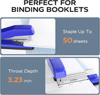 Marsrock Desktop Stapler, Swing-Arm Swivel Stapler, 50 Sheet Capacity, 2000 - Image 4