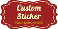 100-500 Pcs Custom Stickers Personalized Labels by Bemumley