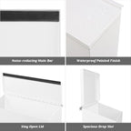 KYODOLED Wall-Mount Mailbox, Large Capacity Mail Box, Galvanized Steel - Image 5
