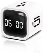 VEWINGL Cube Productivity Timer, 5/10/30/60 Min Presets + Custom Countdown by VEWINGL