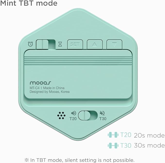 Mooas Multi-Hexagon Clock Cube, Digital Clock, Pomodoro Timer - Image 8