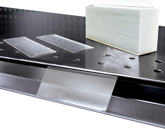 Clip Strip Corp. Price/Data Channel Label Holder Chips, 7.5 Mil Thick, Gondola by Clip+Strip