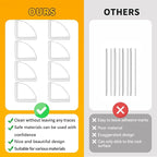 EBUKTUK 8pcs, Table Corner Protector, Corner Protector to Cover Sharp Furniture - Image 4