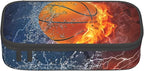 SNAPMADE Basketball Pencil Case Cool Sports-themed Pencil Box Portable Pen Bag - Image 5