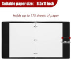 Vienrose 3 Ring Binder 1 Inch Round Rings - Image 5