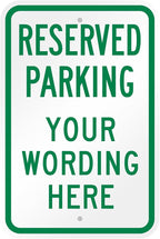 SmartSign Custom Reserved Parking Sign by SmartSign