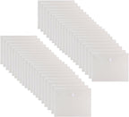 11 x 14 Large Clear Plastic Envelopes Document File Storage Holder 40 Pack Hook by YESSART