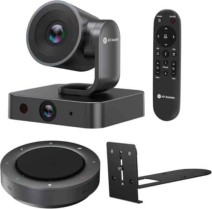 4K Conference Room Camera System, AI Auto-Tracking PTZ Camera 15x Zoom by ACTIONSGLOBALUSINC