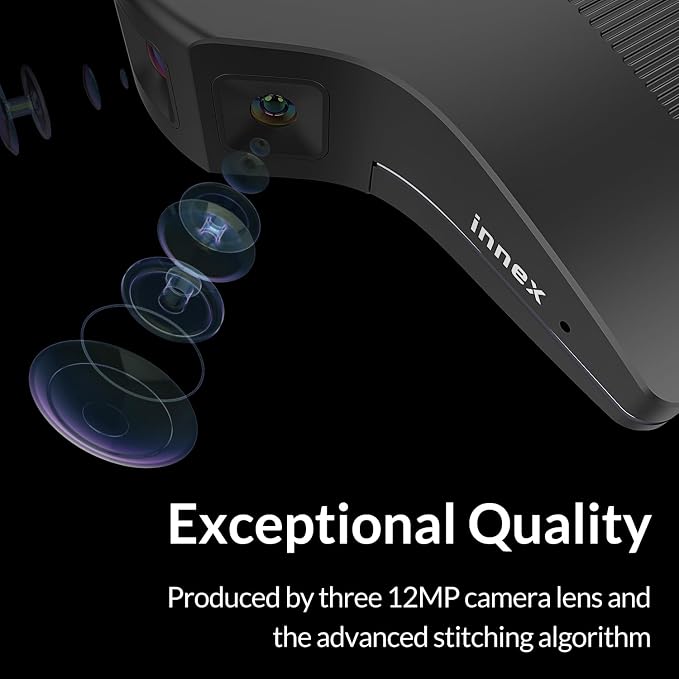 Innex C831 180° Panoramic 4K Wide Angle Webcam - Image 6