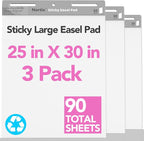 Nortix Flip Chart Paper, Sticky Easel Pads, Chart Paper by Nortix