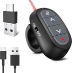 Presentation Clicker PowerPoint Wireless Presenter Remote: USB C Laser Pointer by CLIKBUTM%C2%AE