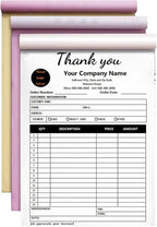 Custom Invoice Book in 3-Part /2-Part Receipt Book - Image 8