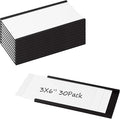 Realth C Channel Magnetic Label Holders 30 Pack 3'' x 6'' by Realth