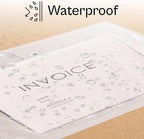 PSBM 1000 PCS 7.5 x 5.5 Inch Clear Blank Packing List Envelopes, Shipping - Image 5