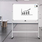 Dry Erase Whiteboard Easel on Wheels - Image 8