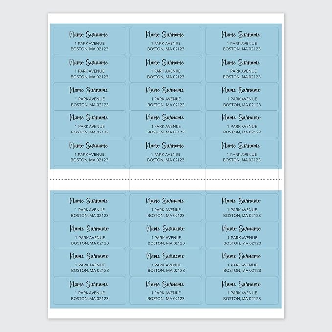 Dotty about Paper Personalized Sky Blue Colorblock - Image 3