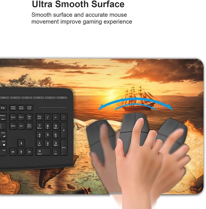 CANFLASHION Gaming Mouse Pad, Large Mouse Pads - Image 3
