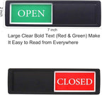 Open Closed Sign for Business Door, Open Signs privacy Slide Door Sign - Image 5