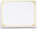 PaperDirect Gold on White Classic Specialty Certificates, 8½ x11, Foil Accents by PaperDirect
