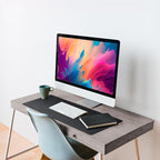 Vine Creations Leather Desk Mat 32" x 17", Desk Protector Mat, PU Leather Desk - Image 4