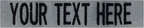 Custom Uniform Name Tapes Solid Colors. Made in The U.S.A. Ships Under 24 by NORTHERNSAFARI