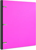 INFUN Telescoping 3 Ring Binder, Portable Plastic 0.75 inch 3 Ring Binder by INFUN