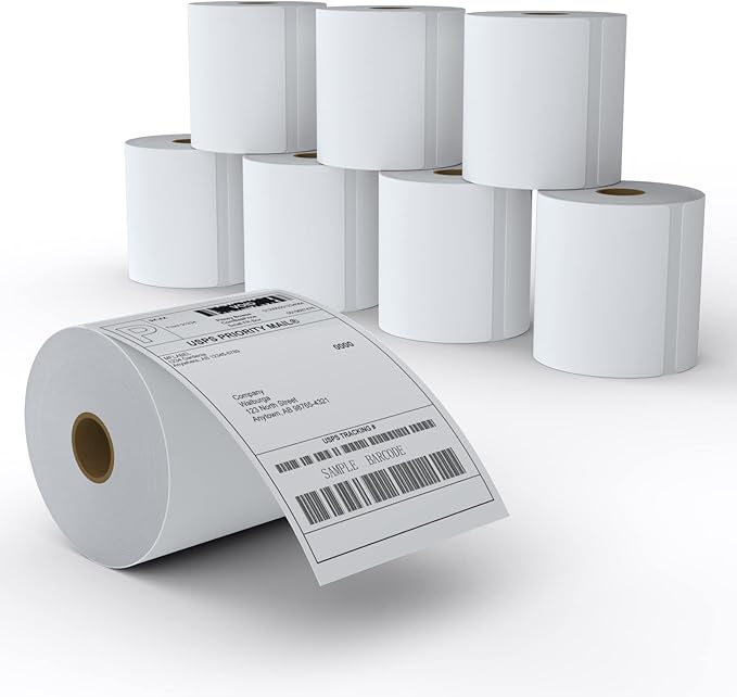 MFLABEL 4x6 Direct Thermal Shipping Labels by MFLABEL