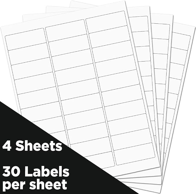JAM PAPER Return Address Labels - Image 2